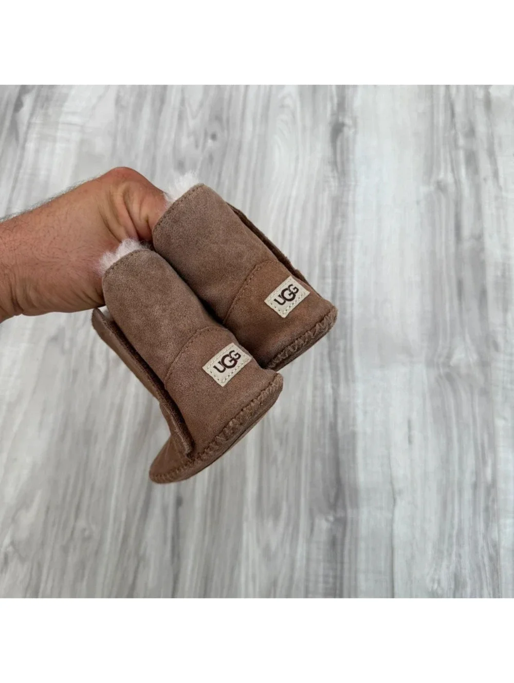 UGG Caden Suede Infant Booties
